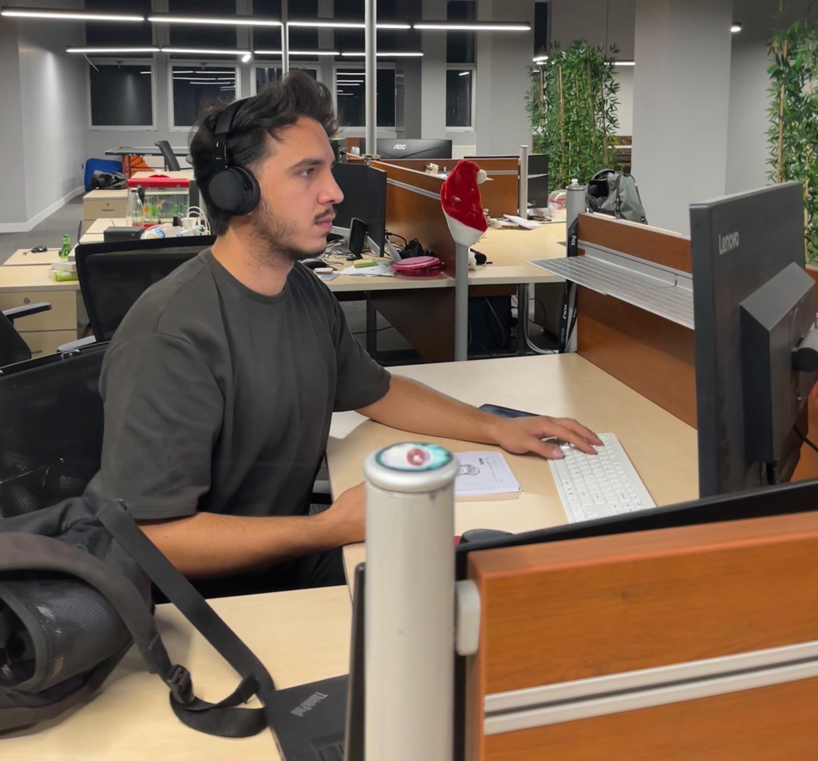 Batuhan Berkay Tunç at work